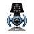 Funko Pop! Television Star Wars Darth Vader In Tie Fighter 176 Exclusivo - Imagem 2