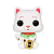 Funko Pop! Asia Lucky Cat 190 Exclusivo Flocked - Imagem 2