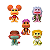 Funko Pop! Television A Rocha Encantada / Fraggle Rock Boober / Red / Gobo / Mokey / Wembley 5 Pack Exclusivo Flocked 3000 Pcs - Imagem 2