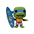 Funko Pop! Television As Tartarugas Ninjas Leonardo With Surfboard 1020 - Imagem 2