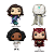Funko Pop! Marvel Wandavision Scarlet Witch The Vision Monica Rambeau & Agatha Darkness 4 Pack Exclusivo Glow - Imagem 2