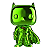 Funko Pop! DC Comics DC Super Heroes Batman 144 Exclusivo Green - Imagem 2