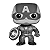 Funko Pop! Marvel Capitao America Captain America 41 Exclusivo - Imagem 3