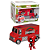 Funko Pop! Rides Marvel Deadpools Chimichangas Truck Red 10 Exclusivo - Imagem 3
