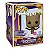 Funko Pop! Marvel Guardioes da Galaxia Dancing Groot 1 Exclusivo Flocked 18 Polegadas - Imagem 1