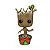 Funko Pop! Marvel Guardioes da Galaxia Natal Holiday Dancing Groot 101 - Imagem 2