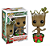 Funko Pop! Marvel Guardioes da Galaxia Natal Holiday Dancing Groot 101 - Imagem 1