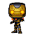 Funko Pop! Marvel Homem De Ferro Iron Man 981 Exclusivo - Imagem 2