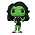 Funko Pop! Marvel Mulher Hulk She-Hulk 1135 Exclusivo 10 Polegadas - Imagem 2