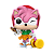 Funko Pop! Games Sonic The Hedgehog Amy 1171 Exclusivo Chase - Imagem 2