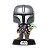 Funko Pop! Television Star Wars The Mandalorian With Grogu 818 - Imagem 2