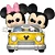 Funko Pop! Rides Disney Mickey Mouse And Minnie Mouse 142 Exclusivo - Imagem 2