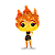 Funko Pop! Disney Elementos Ember Lumen 1757 Exclusivo - Imagem 2