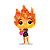 Funko Pop! Disney Elementos Ember Lumen 1757 Exclusivo Diamond - Imagem 2