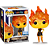 Funko Pop! Disney Elementos Ember Lumen 1757 Exclusivo Diamond - Imagem 1