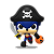 Funko Pop! Games Sonic The Hedgehog Sonic As Pirate 1278 - Imagem 2
