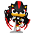 Funko Pop! Games Sonic The Hedgehog Shadow With Wings 1286 Exclusivo - Imagem 2