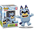 Funko Pop! Animation Bluey 2524 Exclusivo Flocked - Imagem 1