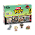 Funko Bitty Pop! Filme Jurassic Park Ellie Sattler, Ian Malcolm, Triceratops, Brachiosaurus 4 Pack - Imagem 1