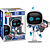 Funko Pop! Games Astro Bot Astro with Barkster 1301 - Imagem 1