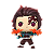 Funko Pop! Animation Demon Slayer Tanjiro Kamado 2501 - Imagem 2