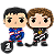Funko Pop! Television Rivalidade Ardente Shane & Ilya 2 Pack [ PRE VENDA - DEZ 2026 ] - Imagem 1