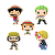 Funko Pop! Animation One Piece Monkey D. Luffy, Roronoa Zoro, Nami, Usopp And Sanji 5 PC - Imagem 2