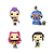 Funko Pop! Animation KPop Demon Hunters Zoey, Mira. Rumi And Tiger 4 Pack Exclusivo Glow - Imagem 2