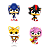 Funko Pop! Games Sonic The Hedgehog Sonic, Tails, Amy And Shadow 4 Pack Exclusivo Glow - Imagem 2