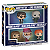 Funko Pop! Filme Harry Potter, Lord Voldemort, Hermione Granger, Albus Dumbledore & Ron Weasley 5 Pack - Imagem 1