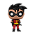Funko Pop! Dc Comics Batman Robin 656 - Imagem 2