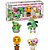 Funko Pop! Plants Barrel Cactus Monstera Sunflower Tulip 4 Pack - Imagem 3