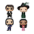 Funko Pop! Harry Potter Severus Snape, Harry Potter, Parvati Patil & Minerva Mcgonagall 4 Pack Exclusivo - Imagem 2