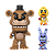 Funko Pop! Games Five Night At Freddys Freddy With Bonnie And Chica 3 Pack - Imagem 2