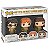 Funko Pop! Filme Harry Potter, Ron Weasley & Hermione Granger Herbology 3 Pack - Imagem 1