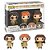 Funko Pop! Filme Harry Potter, Ron Weasley & Hermione Granger Herbology 3 Pack - Imagem 3