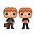 Funko Pop! Filme Harry Potter Fred & George Weasley 2 Pack - Imagem 2