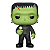 Funko Pop! Filme Monstros Frankenstein 607 Exclusivo Glow - Imagem 2