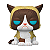 Funko Pop! Icons Gata Rabugenta Grumpy Cat 60 Exclusivo Flocked - Imagem 2