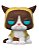 Funko Pop! Icons Gata Rabugent Grumpy Cat 60 Exclusivo Flocked - Imagem 2