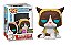 Funko Pop! Icons Gata Rabugent Grumpy Cat 60 Exclusivo Flocked - Imagem 1