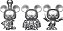 Funko Pop! Disney Mickey Mouse 3 Pack Exclusivo - Imagem 2
