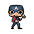 Funko Pop! Marvel Captain America 481 Exclusivo - Imagem 2