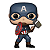 Funko Pop! Marvel Captain America 481 Exclusivo - Imagem 2