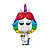 Funko Pop! Disney Divertida Mente Rainbow Unicorn 514 Exclusivo - Imagem 2