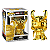Funko Pop! Marvel Loki 376 Chrome Gold - Imagem 1