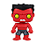 Funko Pop! Marvel Red Hulk 31 - Imagem 2