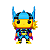 Funko Pop! Marvel Blacklight Thor 650 Exclusivo - Imagem 2