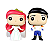 Funko Pop! Disney A Pequena Sereia Ariel & Eric 2 Pack Exclusivo - Imagem 2