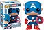 Funko Pop! Marvel Captain America 159 Exclusivo - Imagem 1